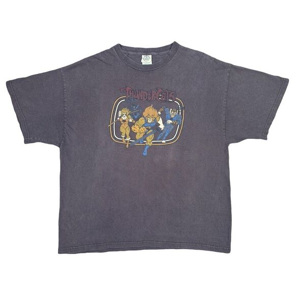 Vintage Delta Pro Weight ThunderCats Crew Neck Tee - Size XL - Picture 1 of 4